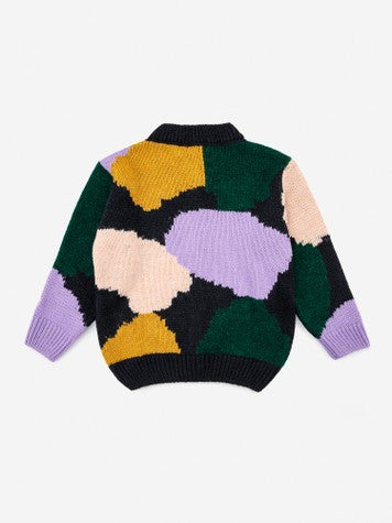 Boys & Girls Multicolor Cardigan