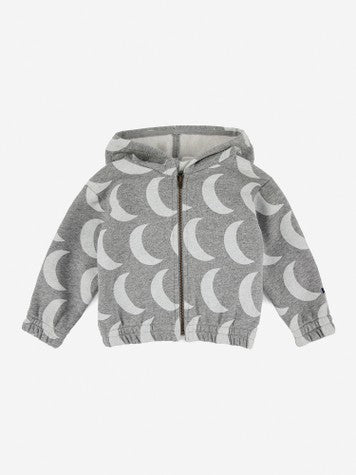 Baby Boys & Girls Grey Zip-Up Top