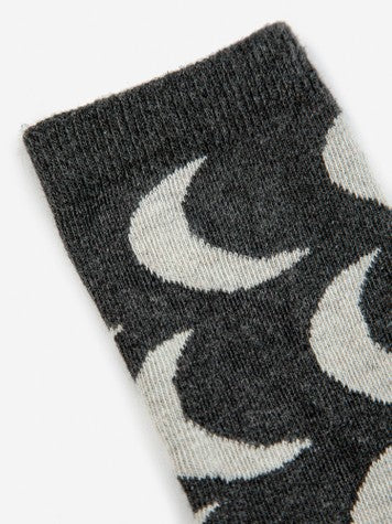 Boys & Girls Grey Cotton Socks