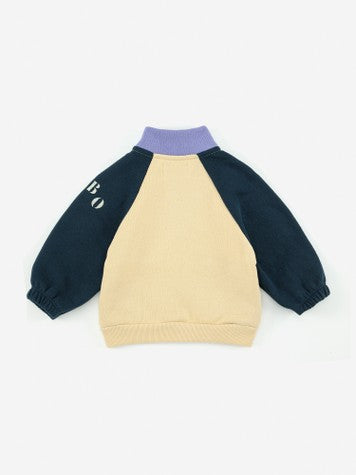 Baby Boys & Girls Beige Zip-Up Top