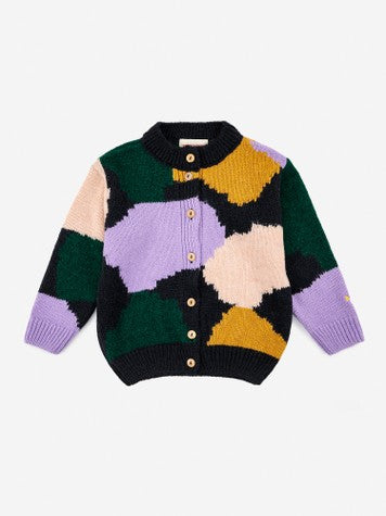 Boys & Girls Multicolor Cardigan