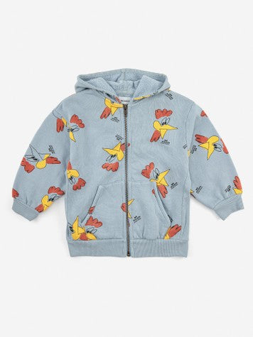 Boys & Girls Light Blue Zip-Up Top