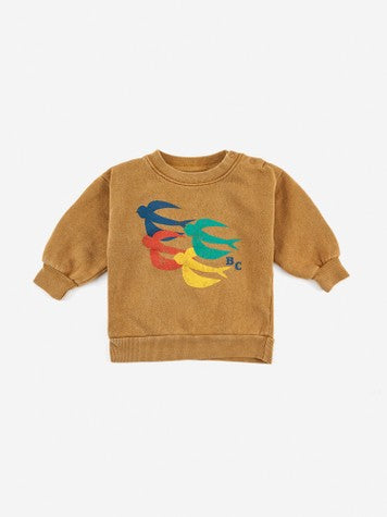 Baby Boys & Girls Dark Yellow Sweatshirt
