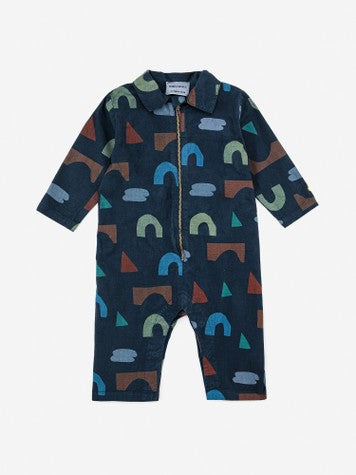 Baby Boys & Girls Navy Babysuit
