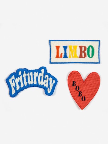 Friturday set of 3 patches