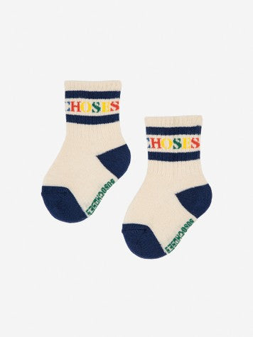 Baby Boys & Girls White Socks