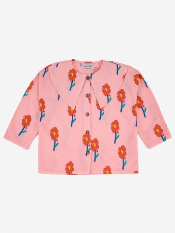 Boys & Girls Pink Flowers Shirt