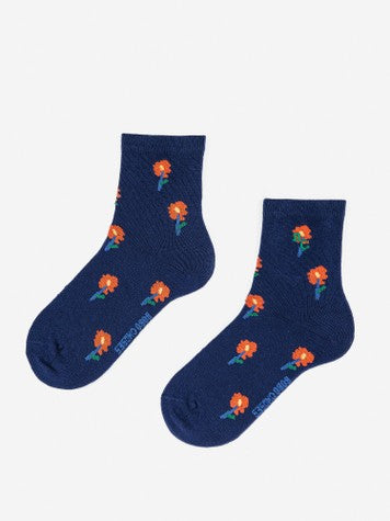 Boys & Girls Navy Cotton Socks