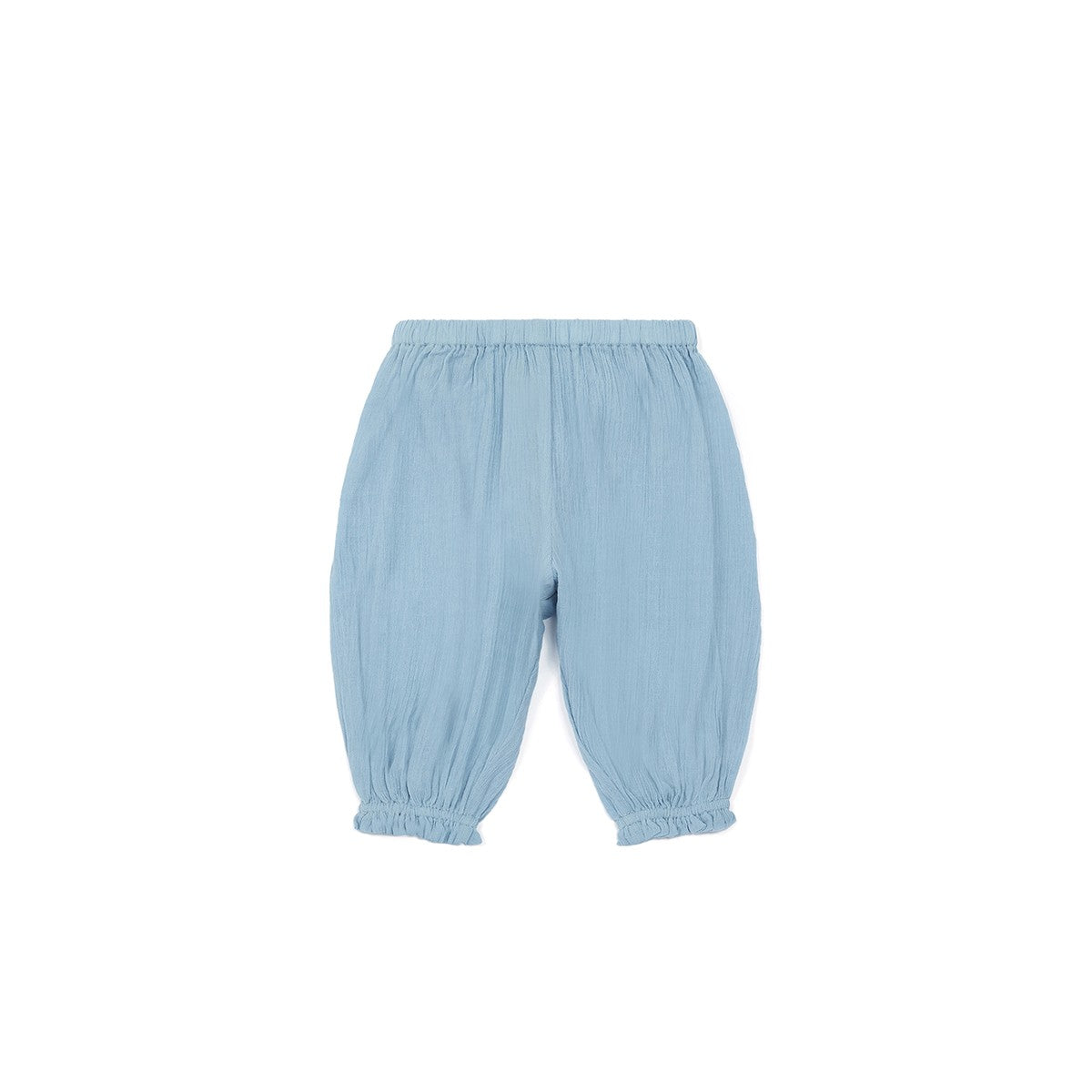 Baby Blue Cotton Trousers