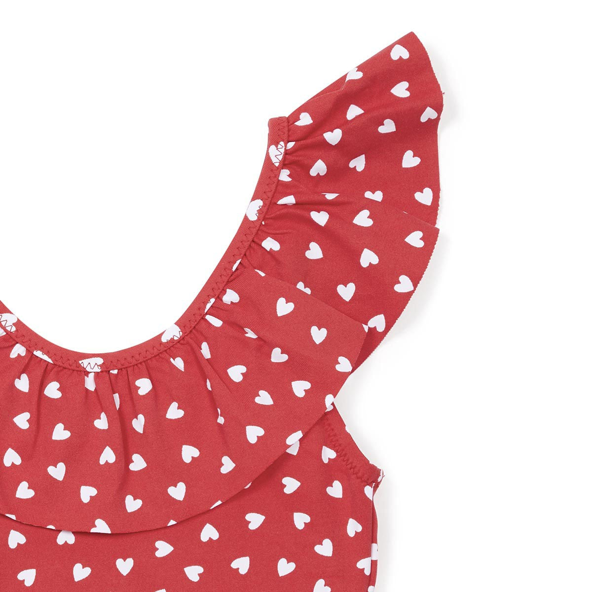 Girls Red Swimsuit