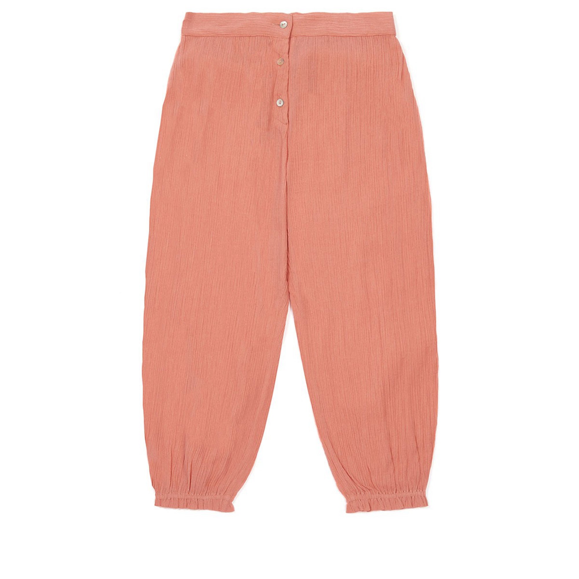 Girls Rose Cotton Trousers