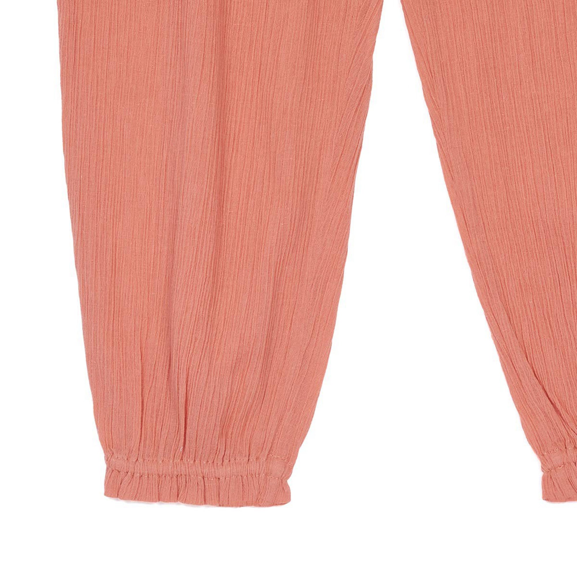 Girls Rose Cotton Trousers