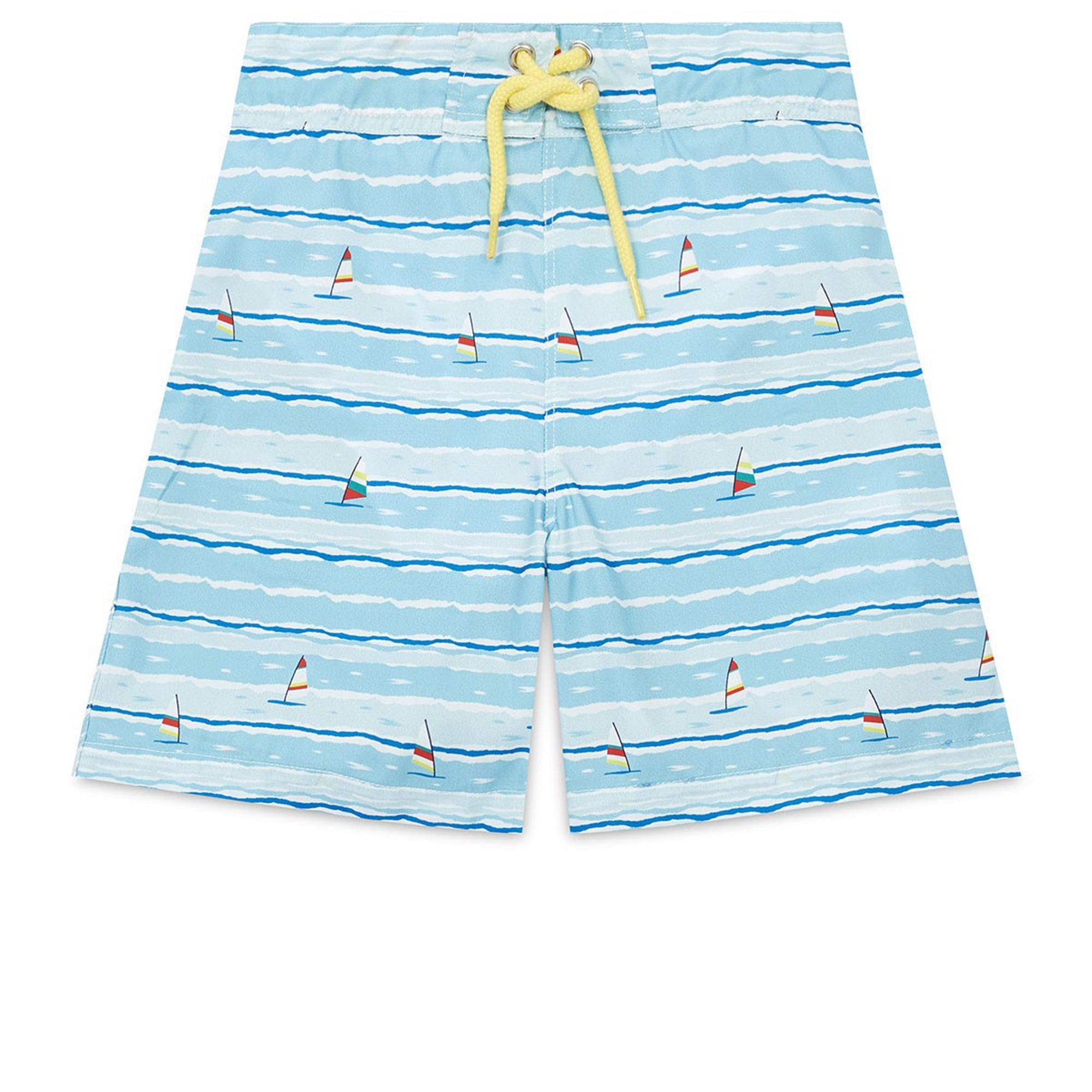 Boys Blue Stripes Swimsuit