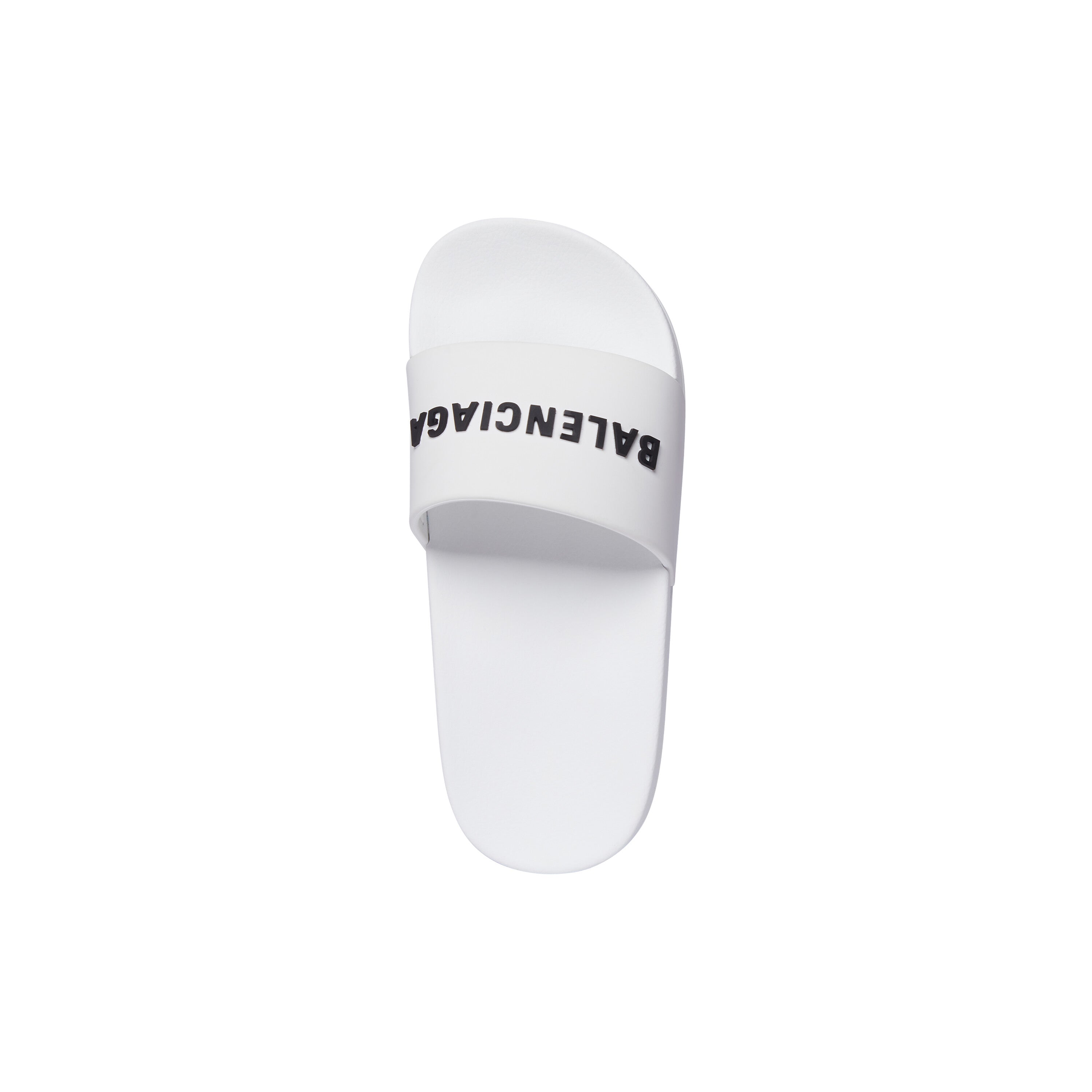 Boys & Girls White Logo Sandals