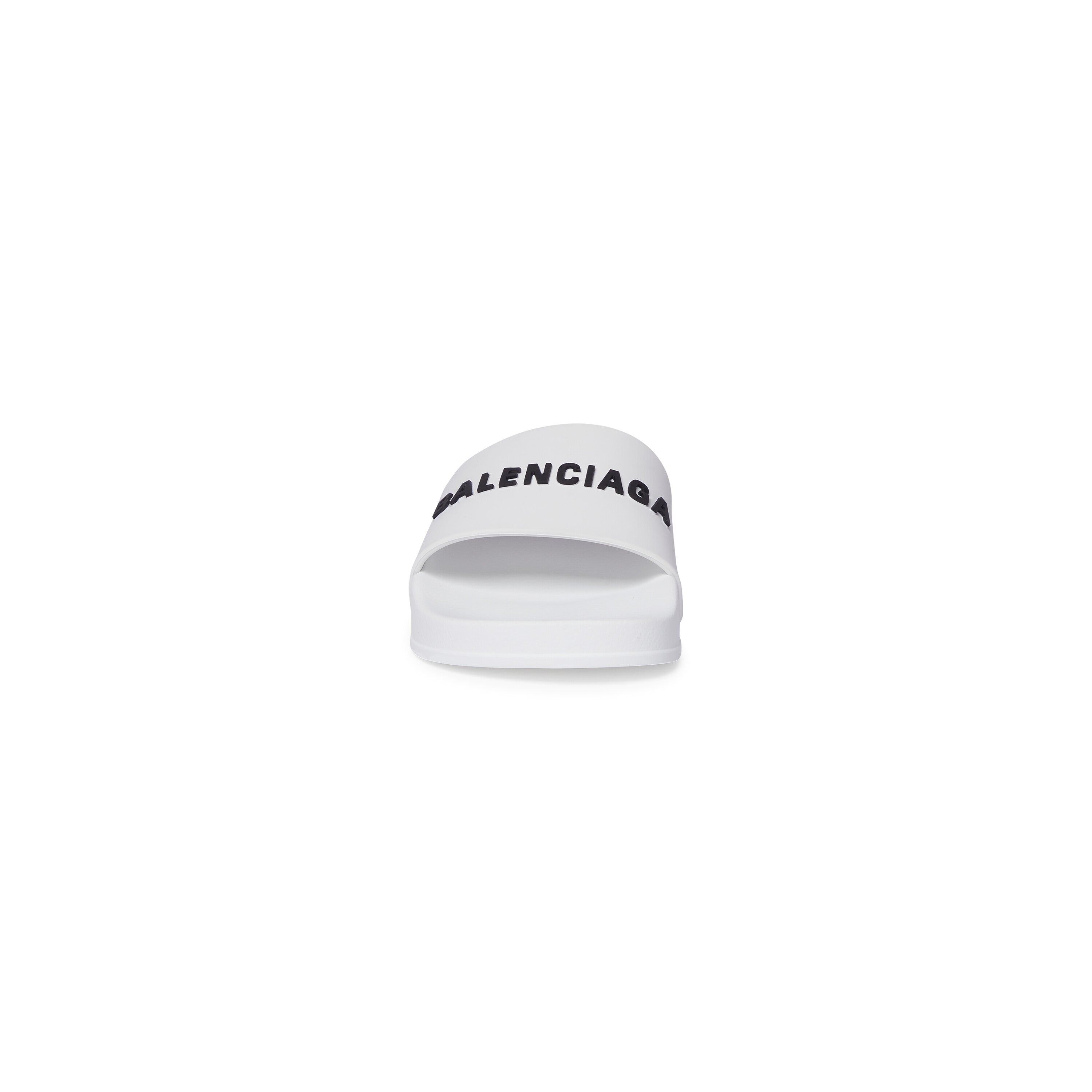 Boys & Girls White Logo Sandals