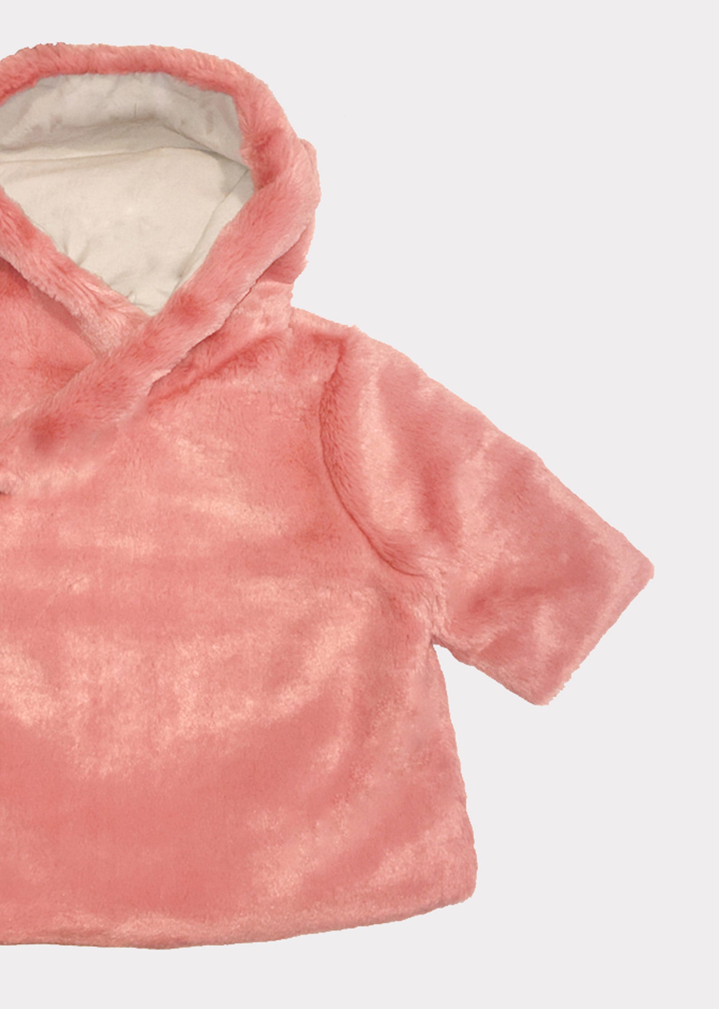 Baby Girls Pink Hooded Coat