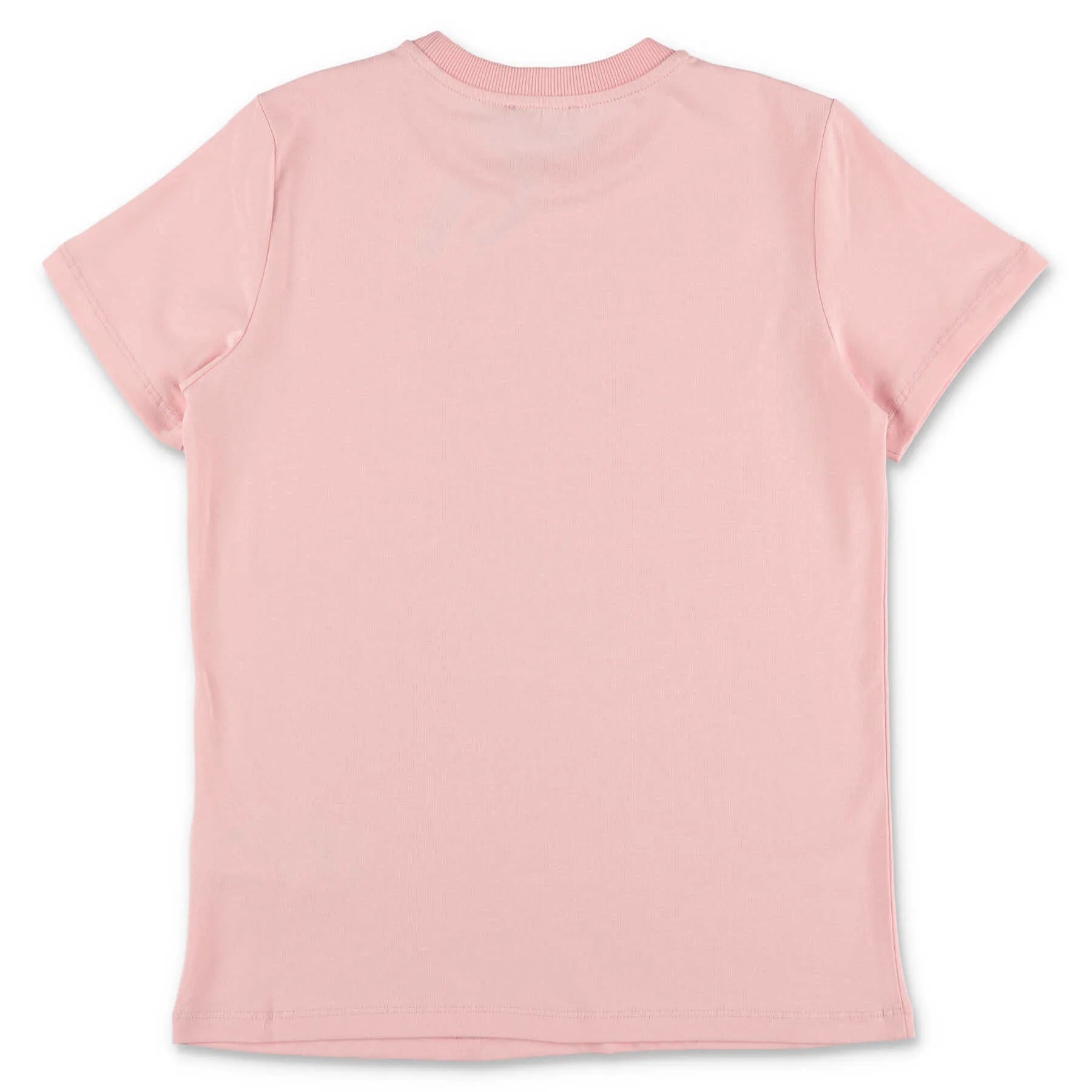 Boys & Girls Pink Printed Cotton T-Shirt