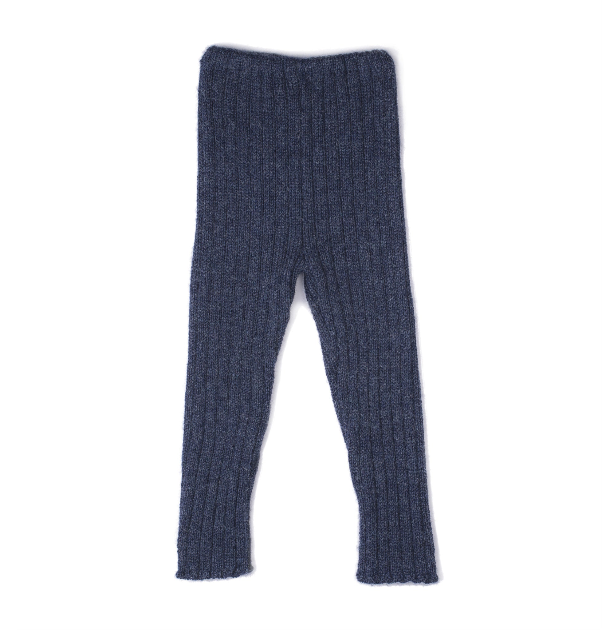 Baby Navy Blue Alpaca Knitted Trouser - CÉMAROSE | Children's Fashion Store