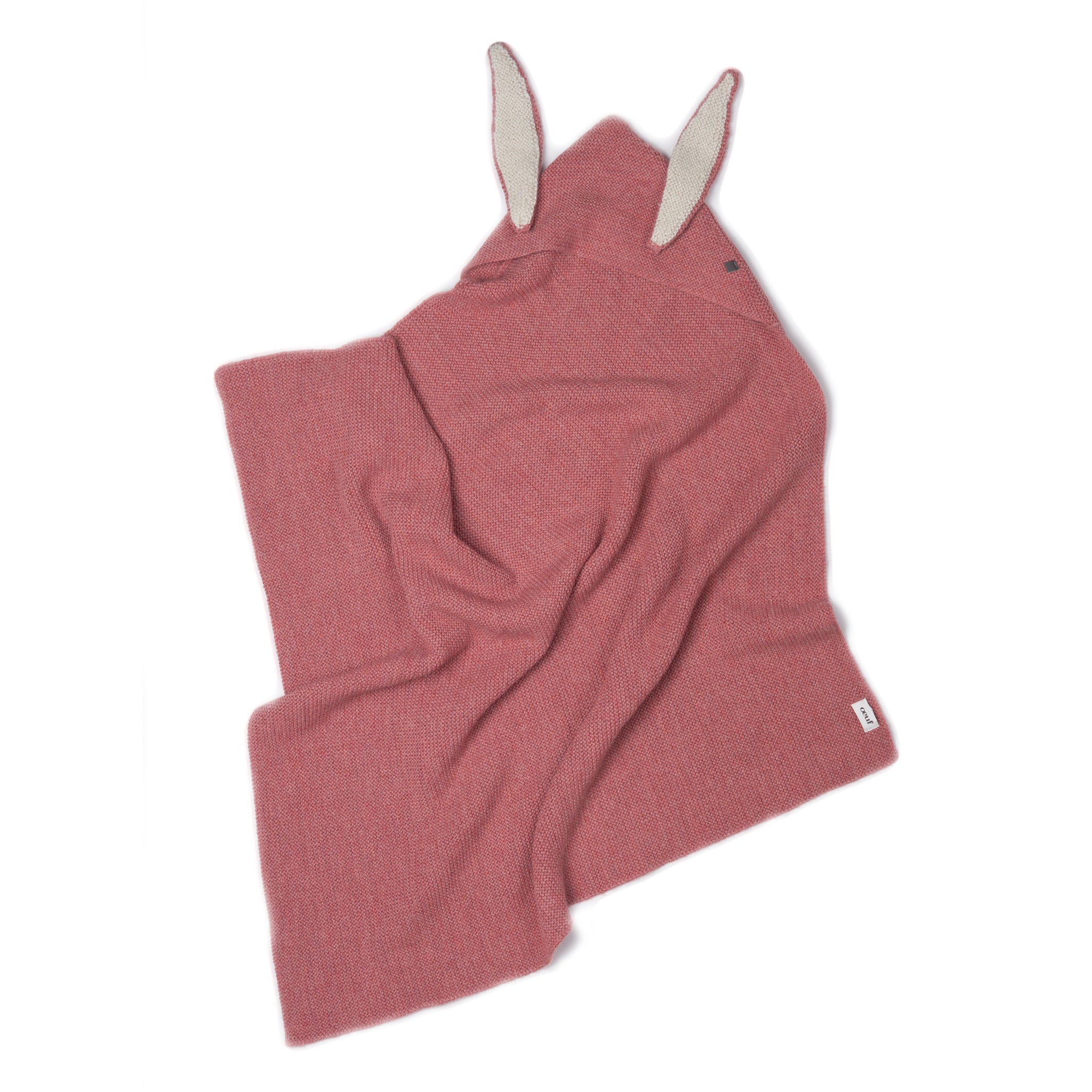 Baby Pink Bunny Trims Blankets - CÉMAROSE | Children's Fashion Store