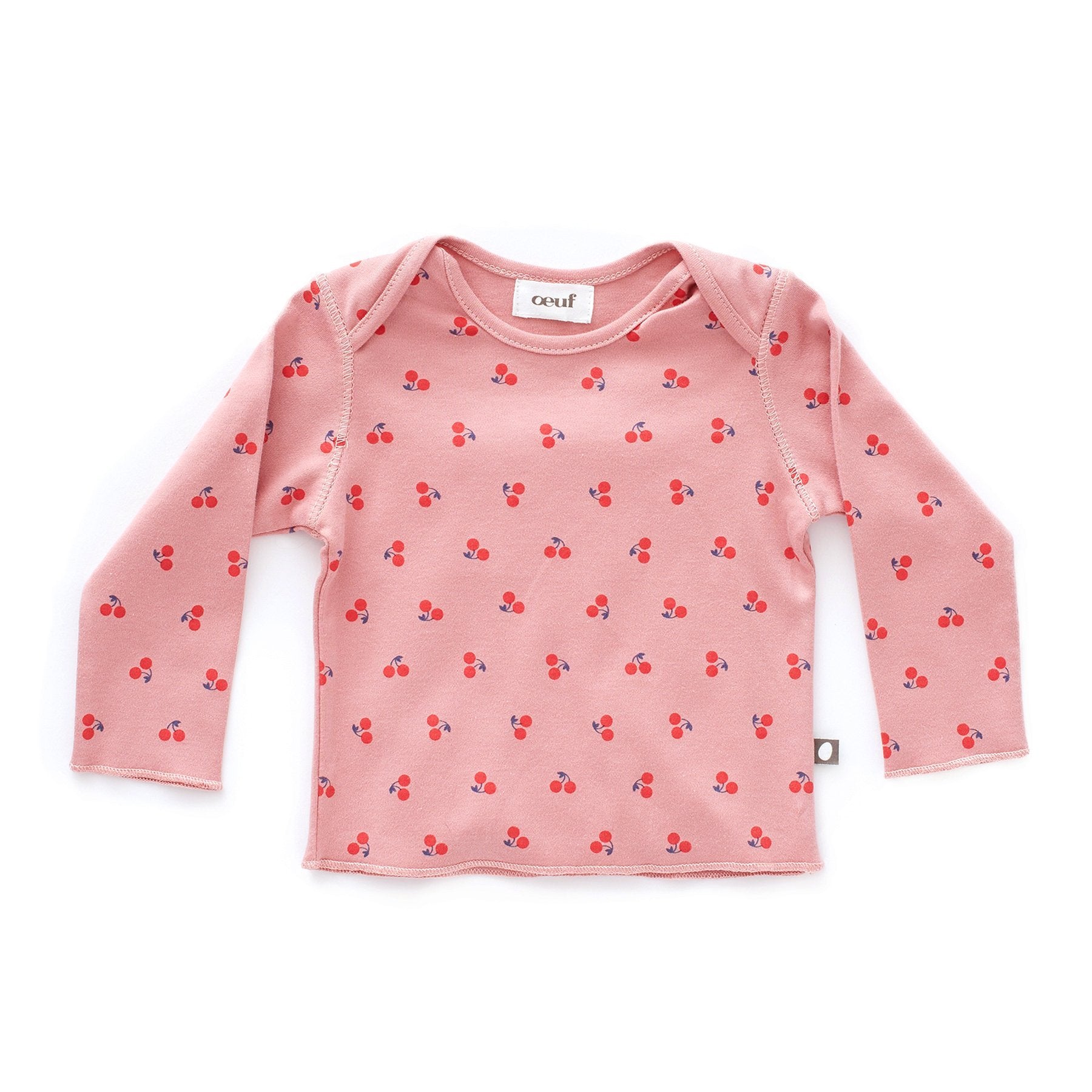 Baby Dark Pink Organic Pima Cotton T-shirt