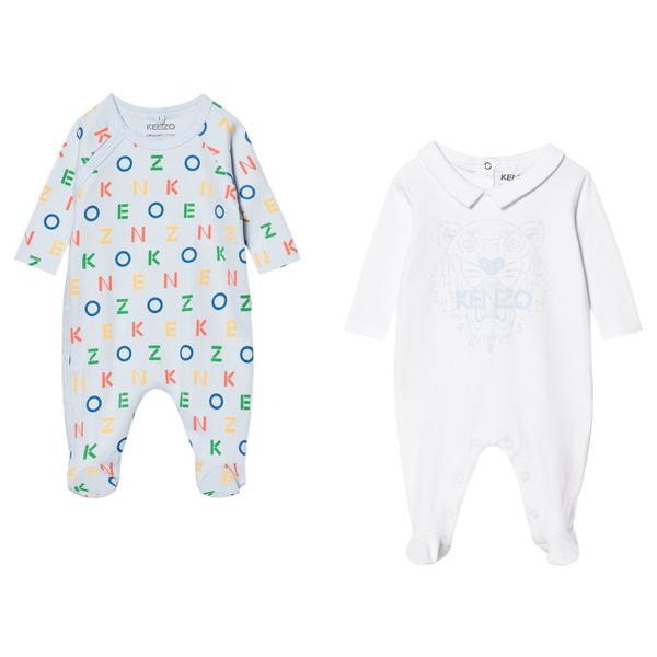 Baby Boys Light Blue Babysuit Set