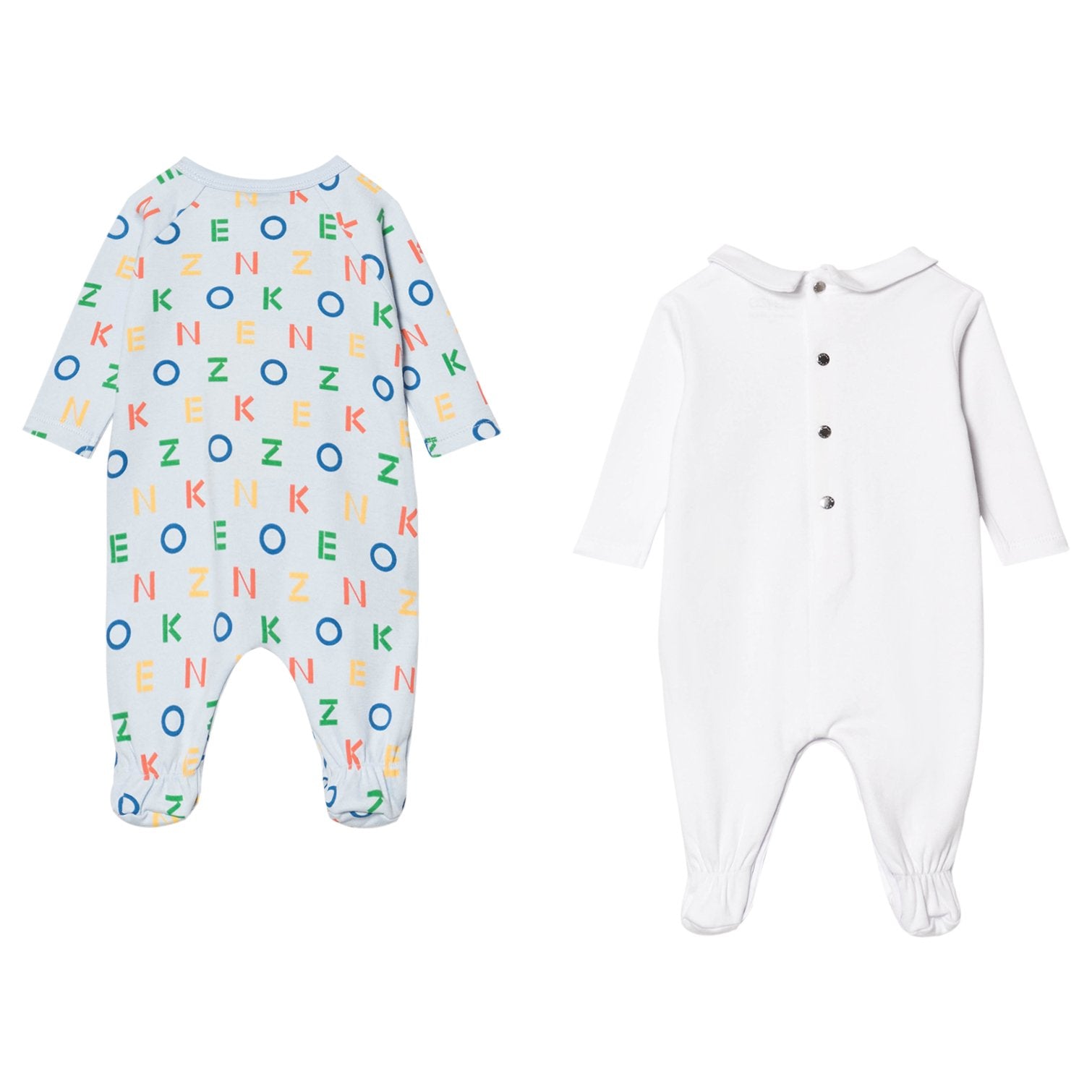 Baby Boys Light Blue Babysuit Set