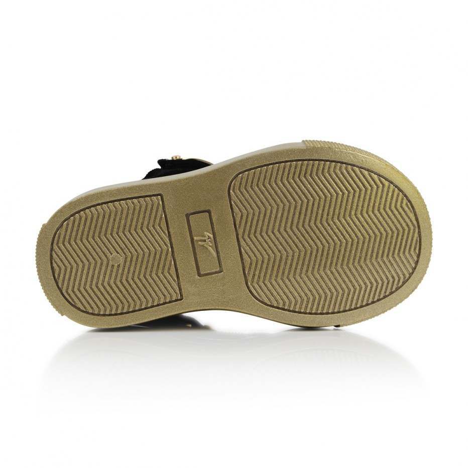 Baby Velvet Navy Velvet Sneaker
