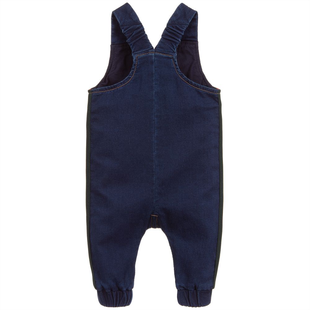 Baby Blue Cotton Overalls