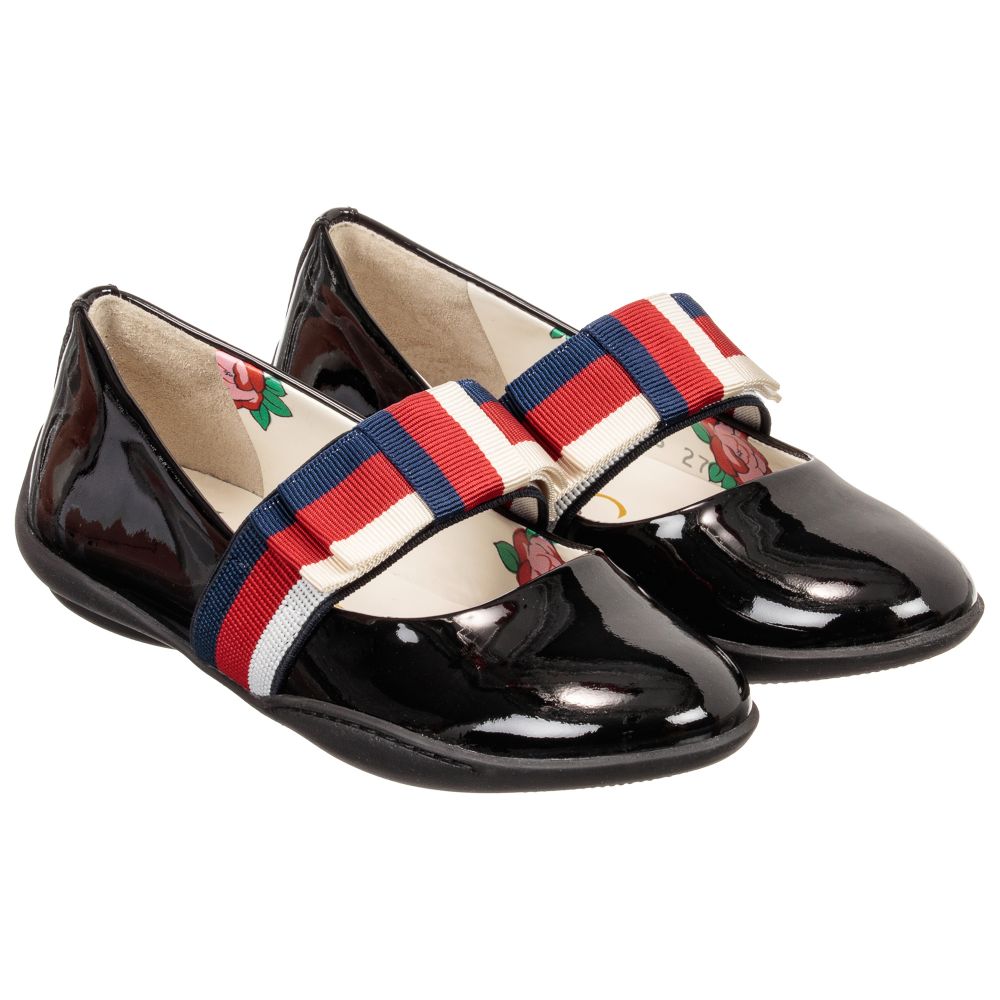 Baby Girls Black Shoes