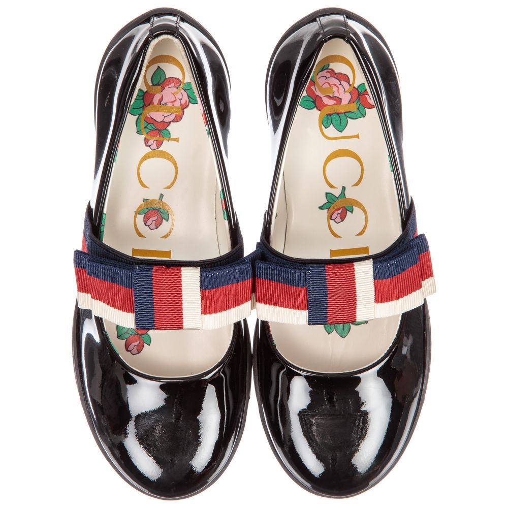Baby Girls Black Shoes