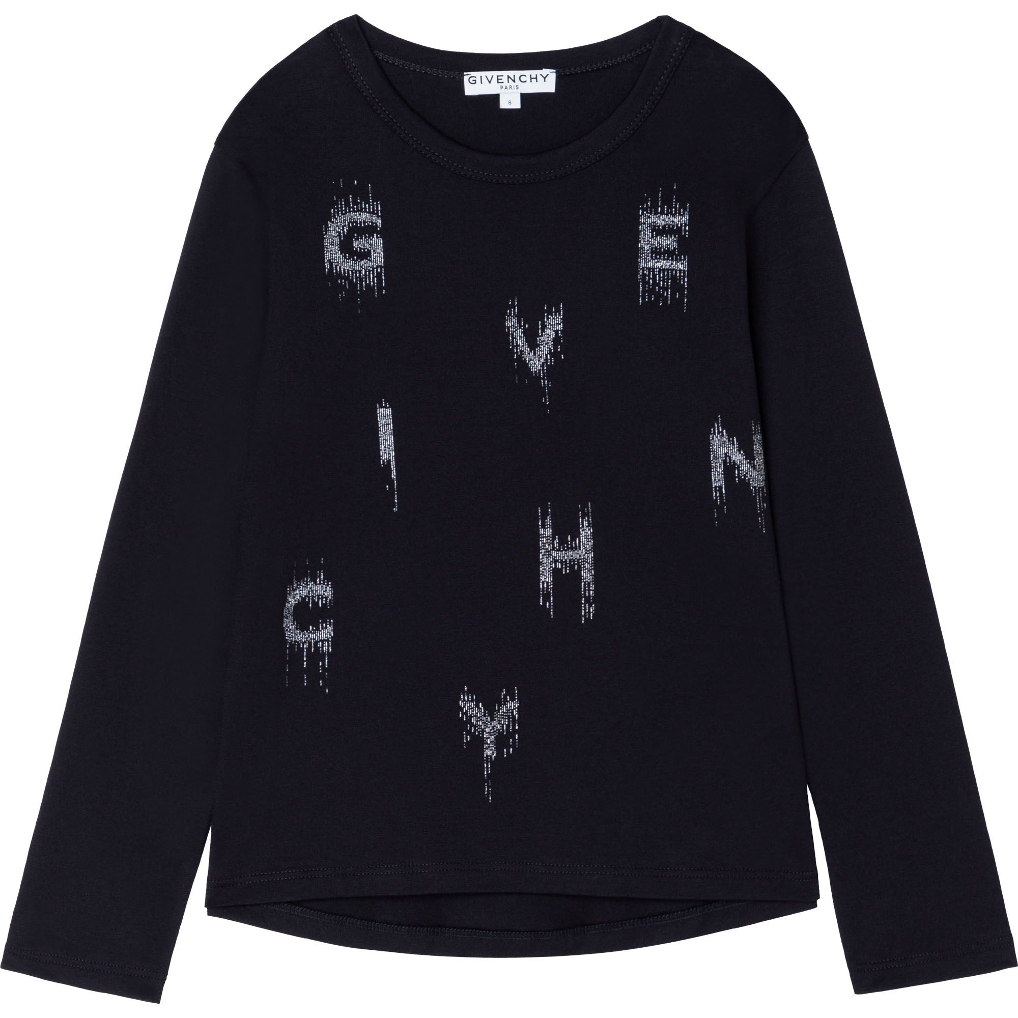 Girls Black Logo T-Shirt