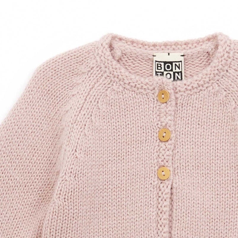 Baby Girls Light Pink Cardigan