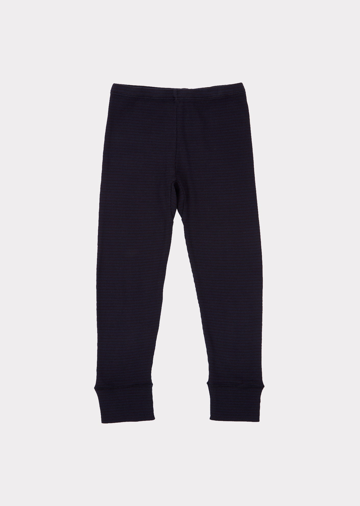 Boys & Girls Navy Striped Cotton Trousers