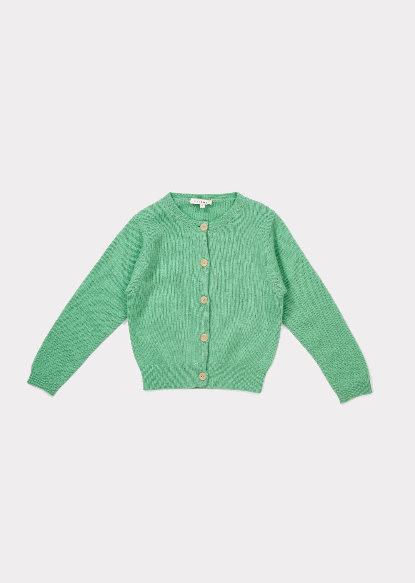 Boys & Girls Mint Cashmere Cardigan