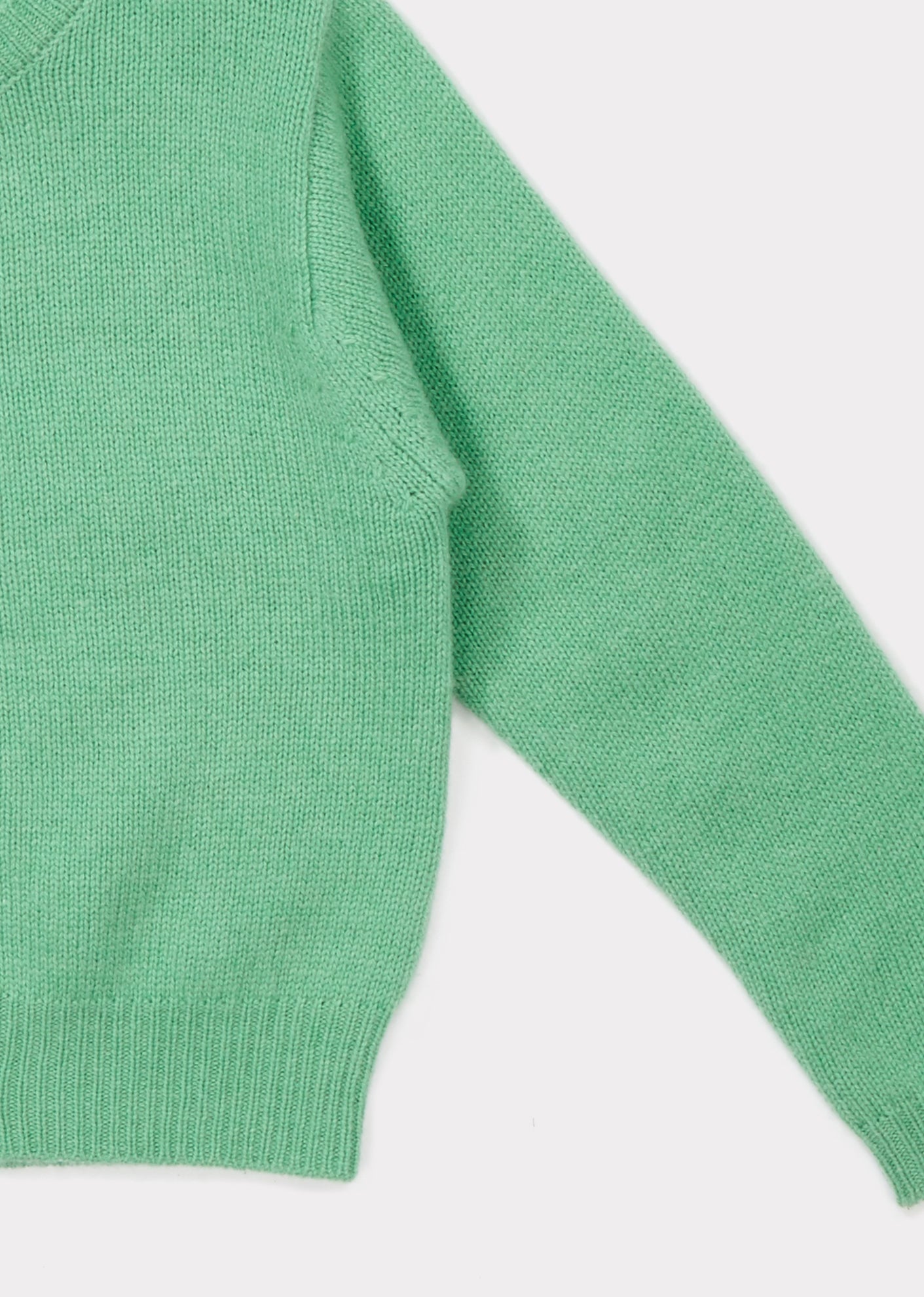 Boys & Girls Mint Cashmere Cardigan