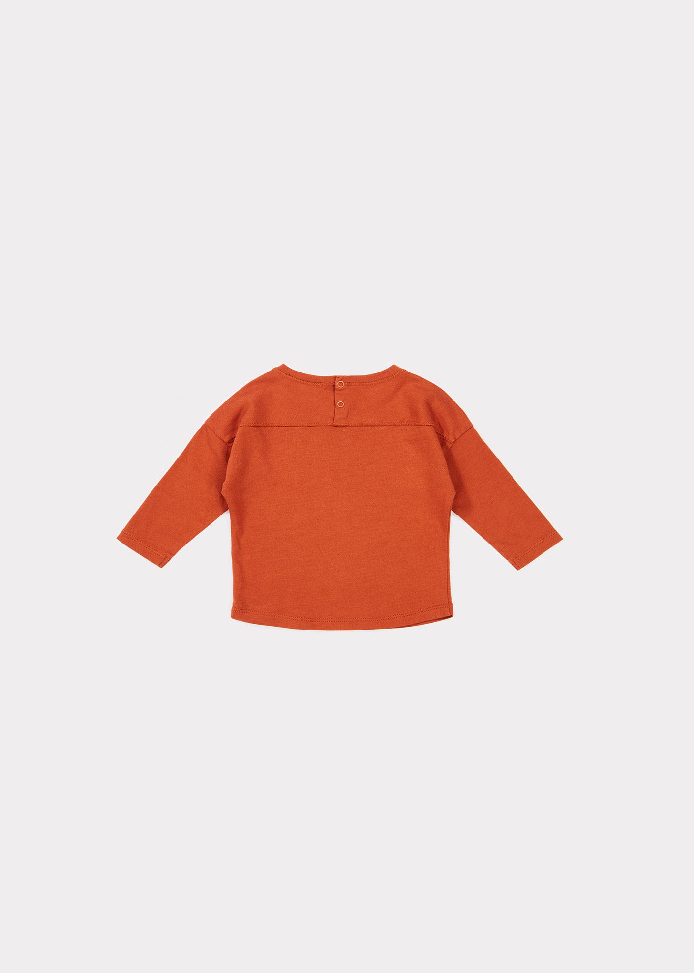 Baby Girls Red Cotton Shirt