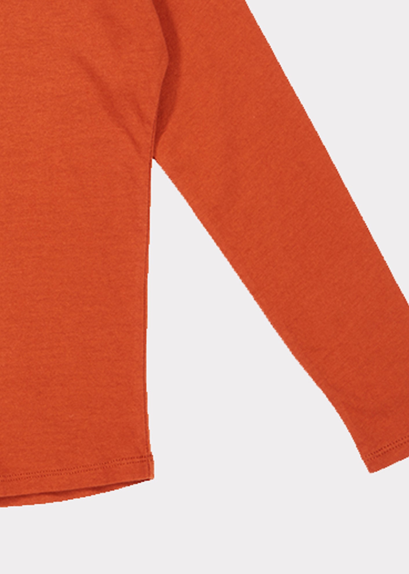 Girls Orange Cotton Shirt