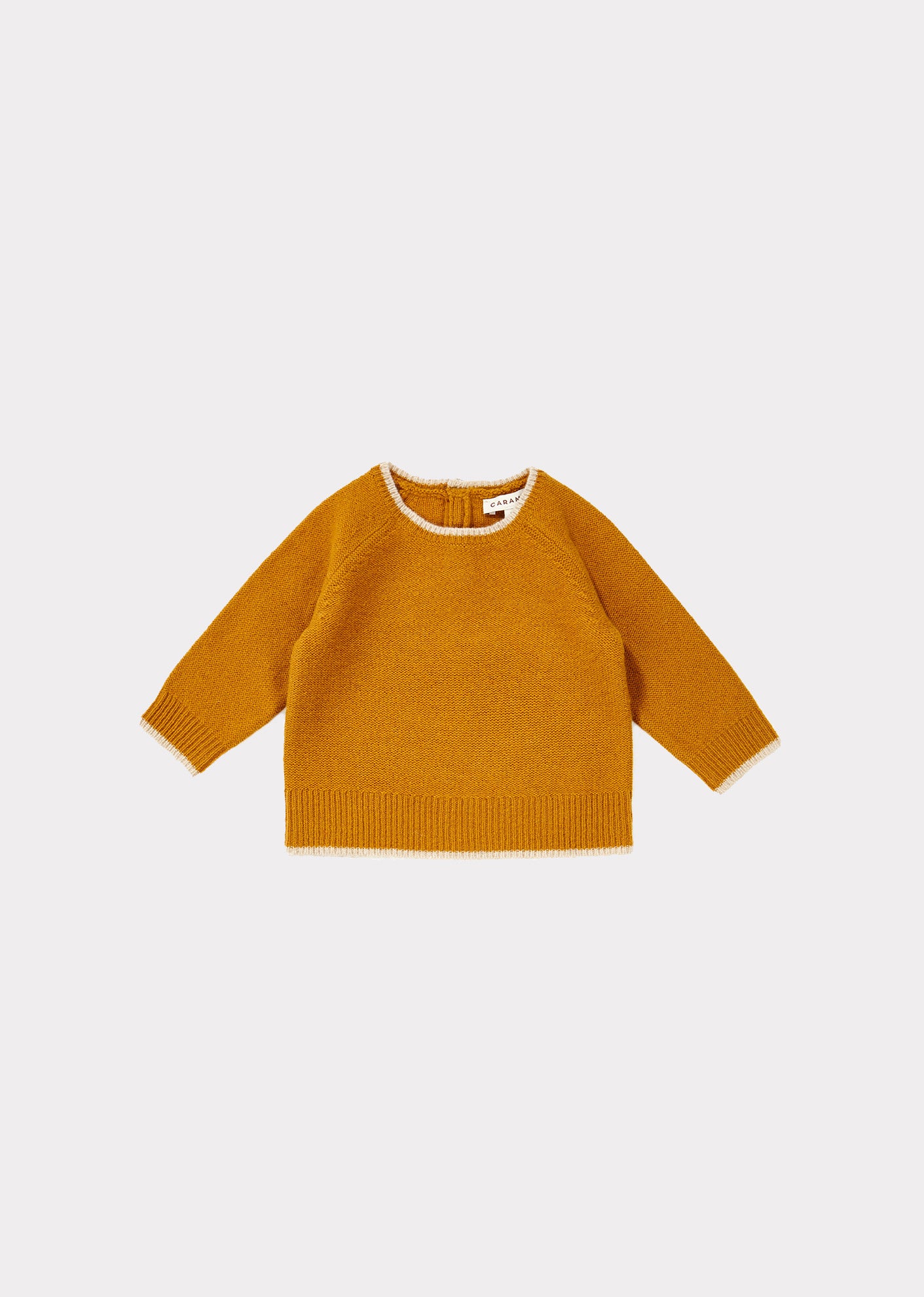 Baby Girls Yellow Wool Sweater