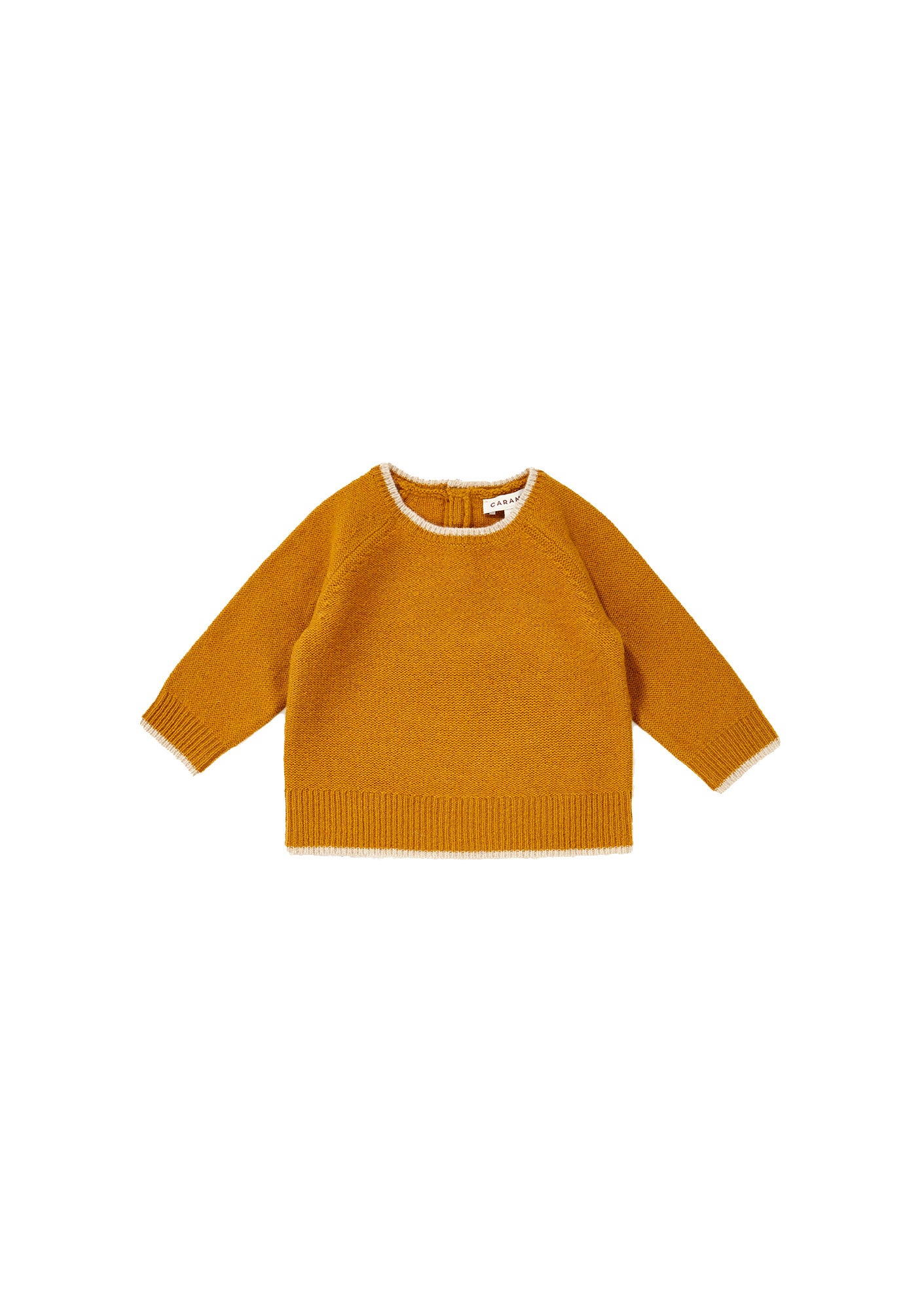 Baby Girls Yellow Wool Sweater