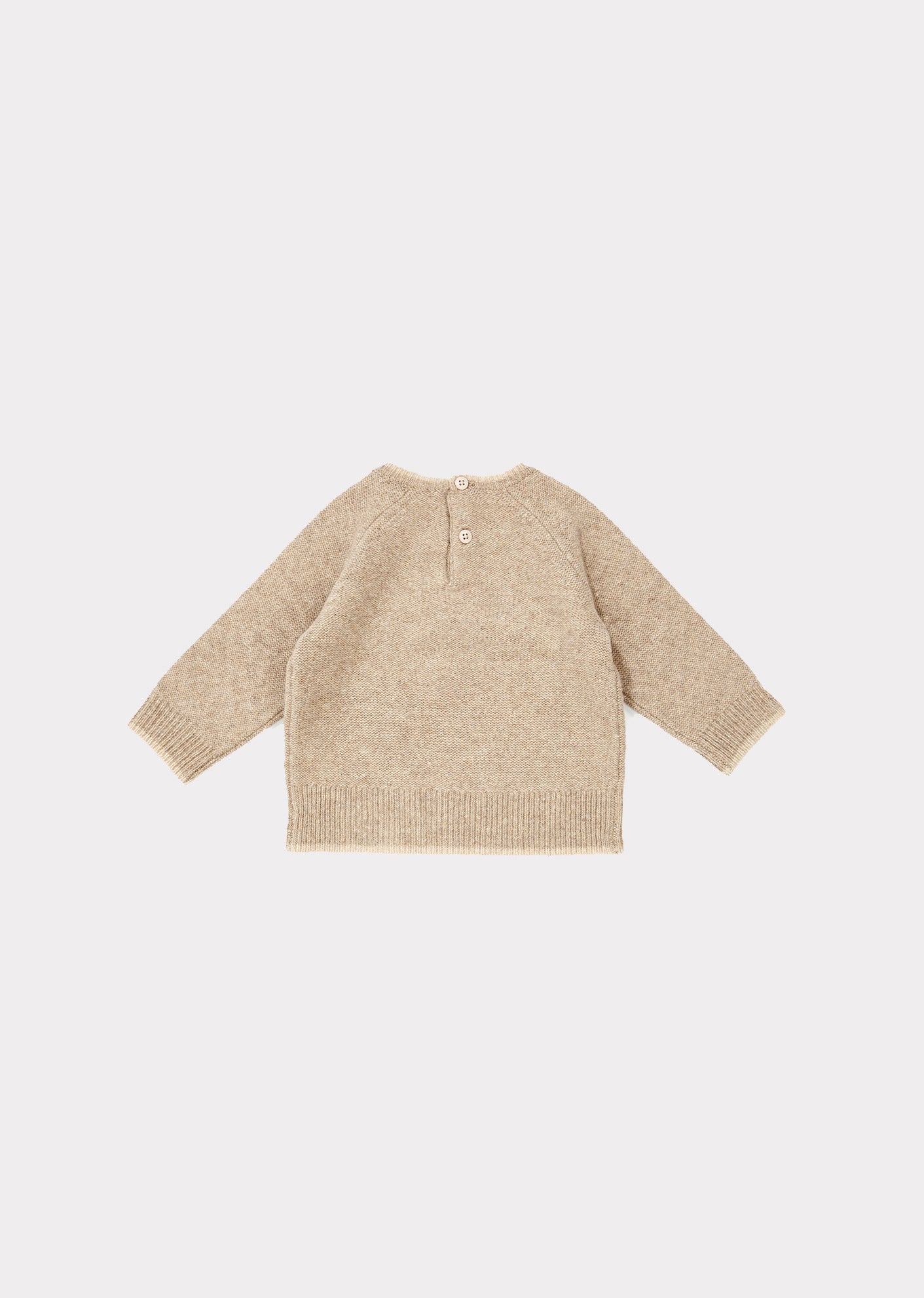 Baby Boys khaki Wool Sweater