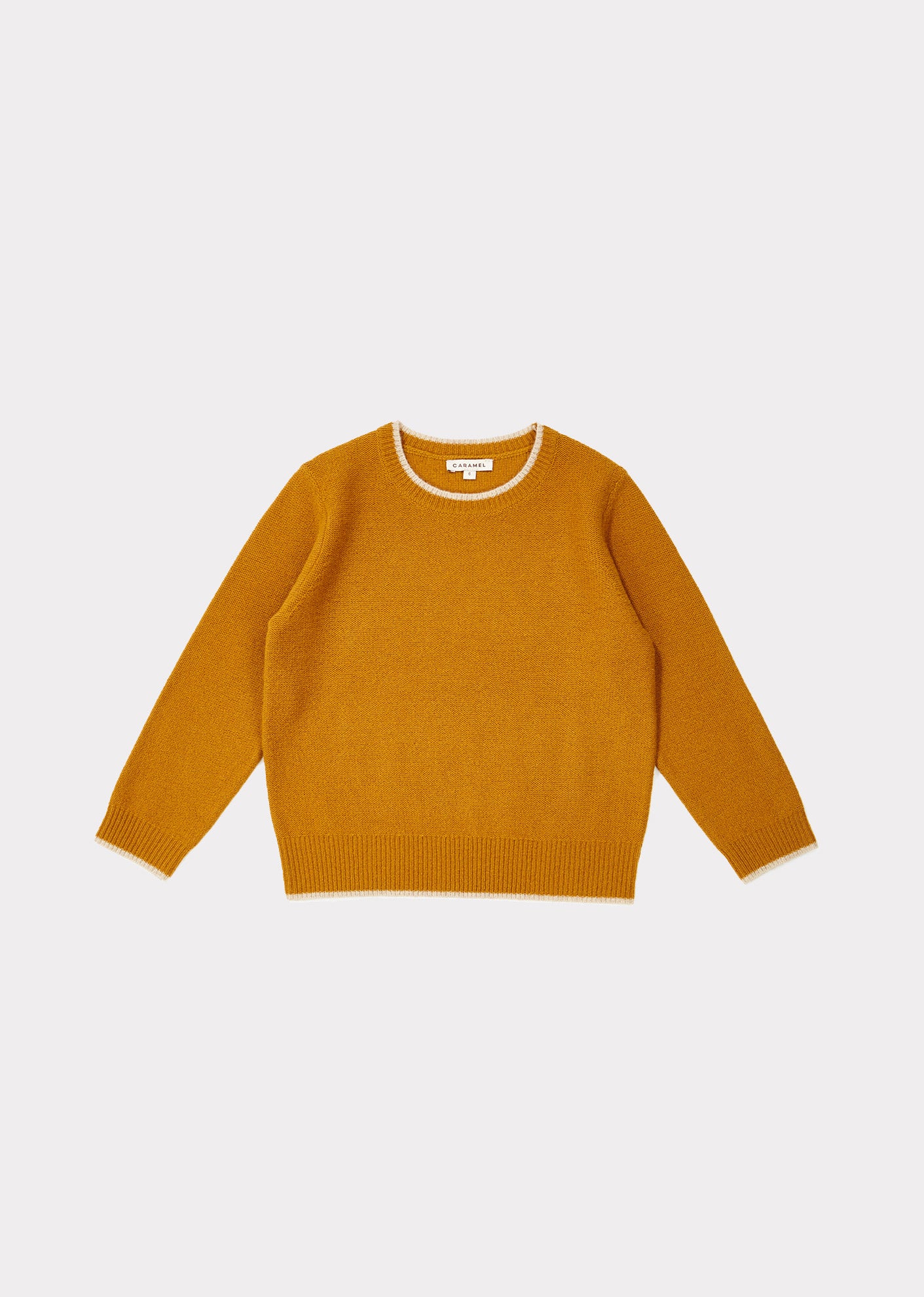 Boys & Girls Yellow Wool Sweater