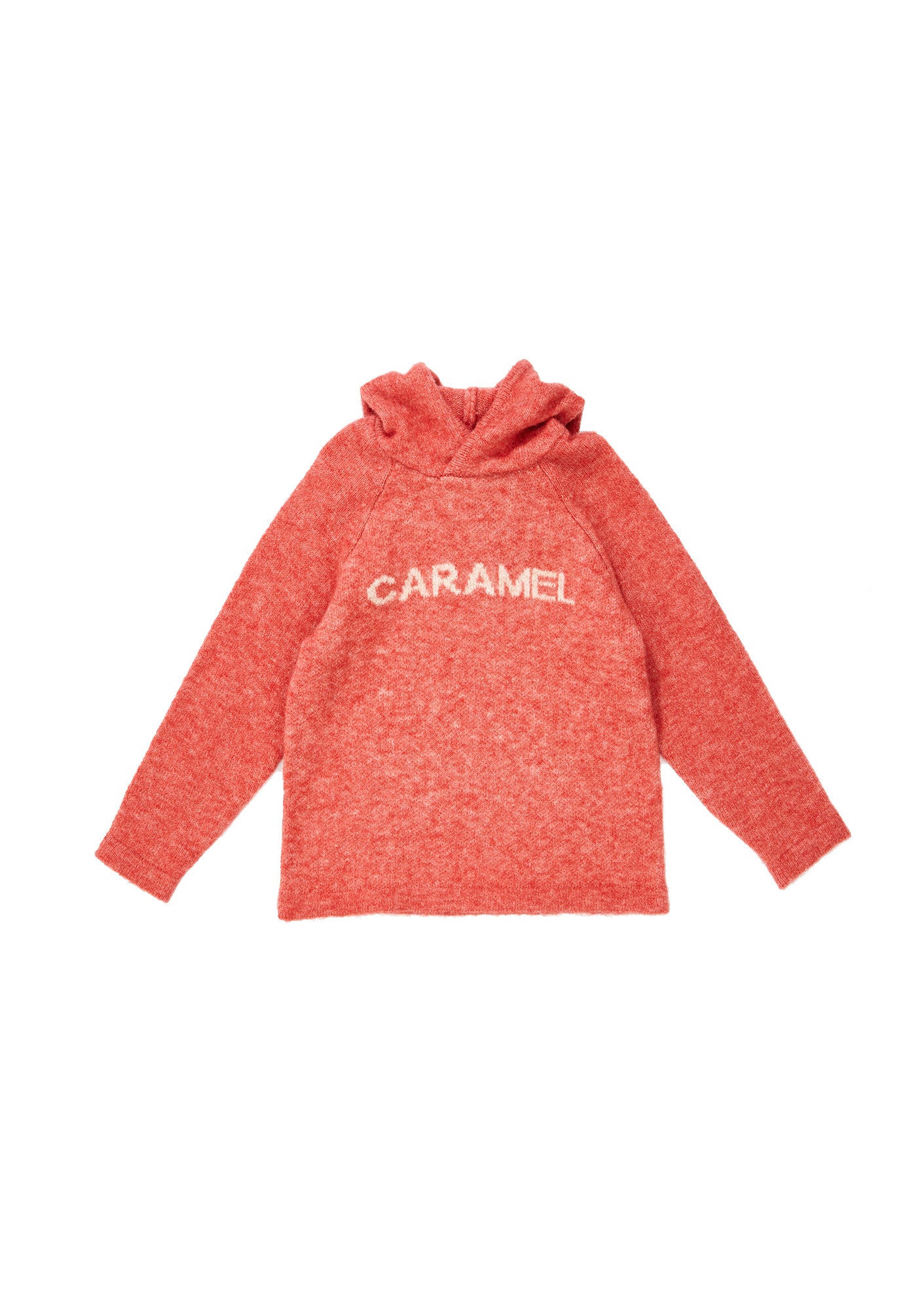 Girls Pink Hooded Logo Sweater