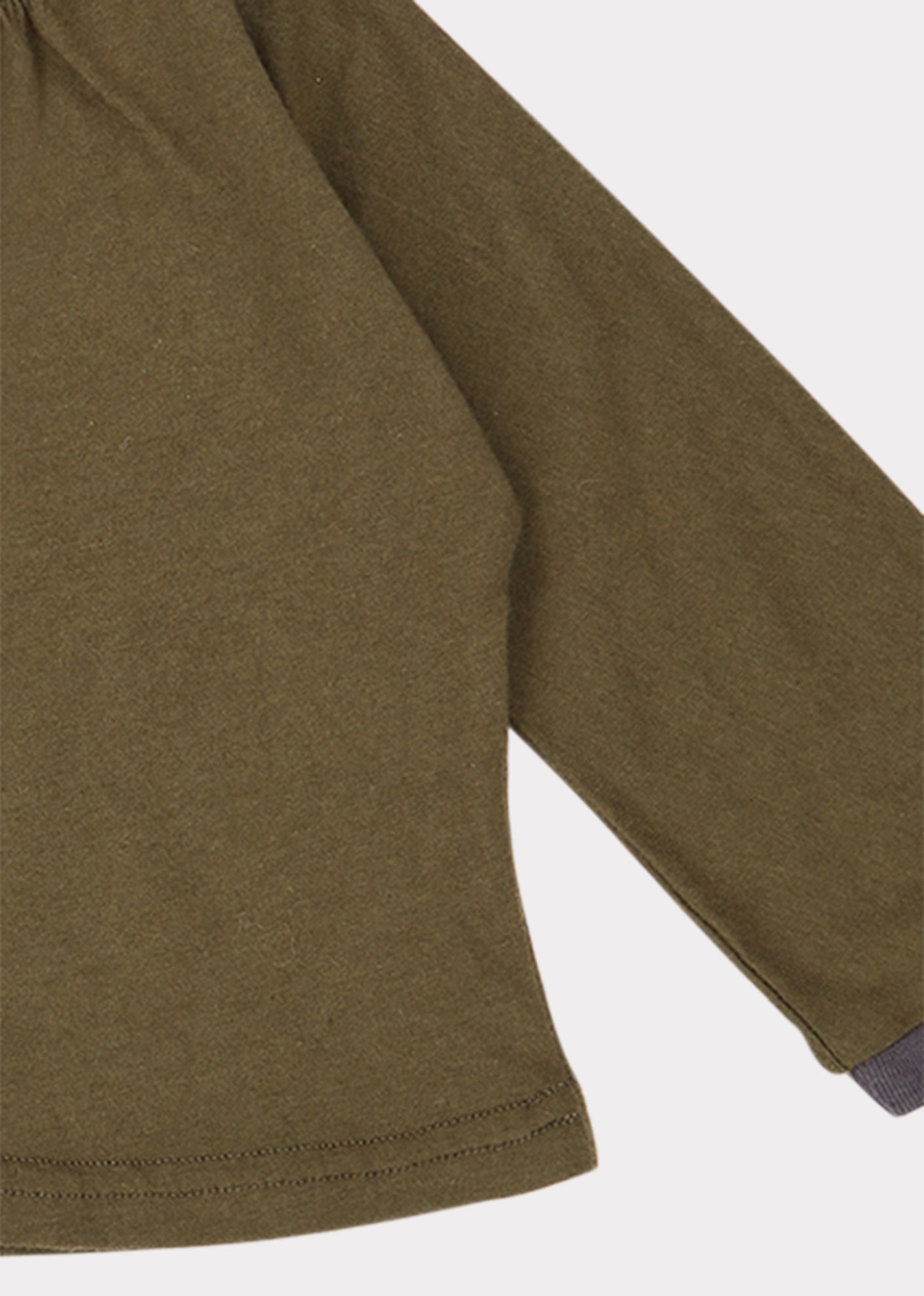 Baby Boys & Girls Khaki Heron Blouse