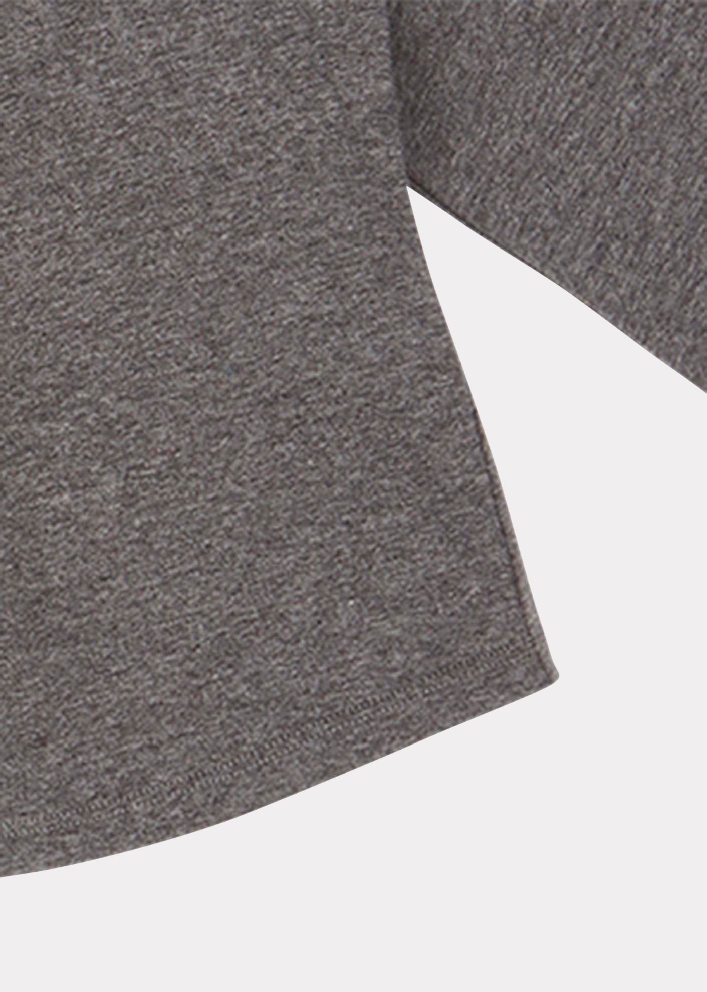 Girls Grey Melange Heron Blouse