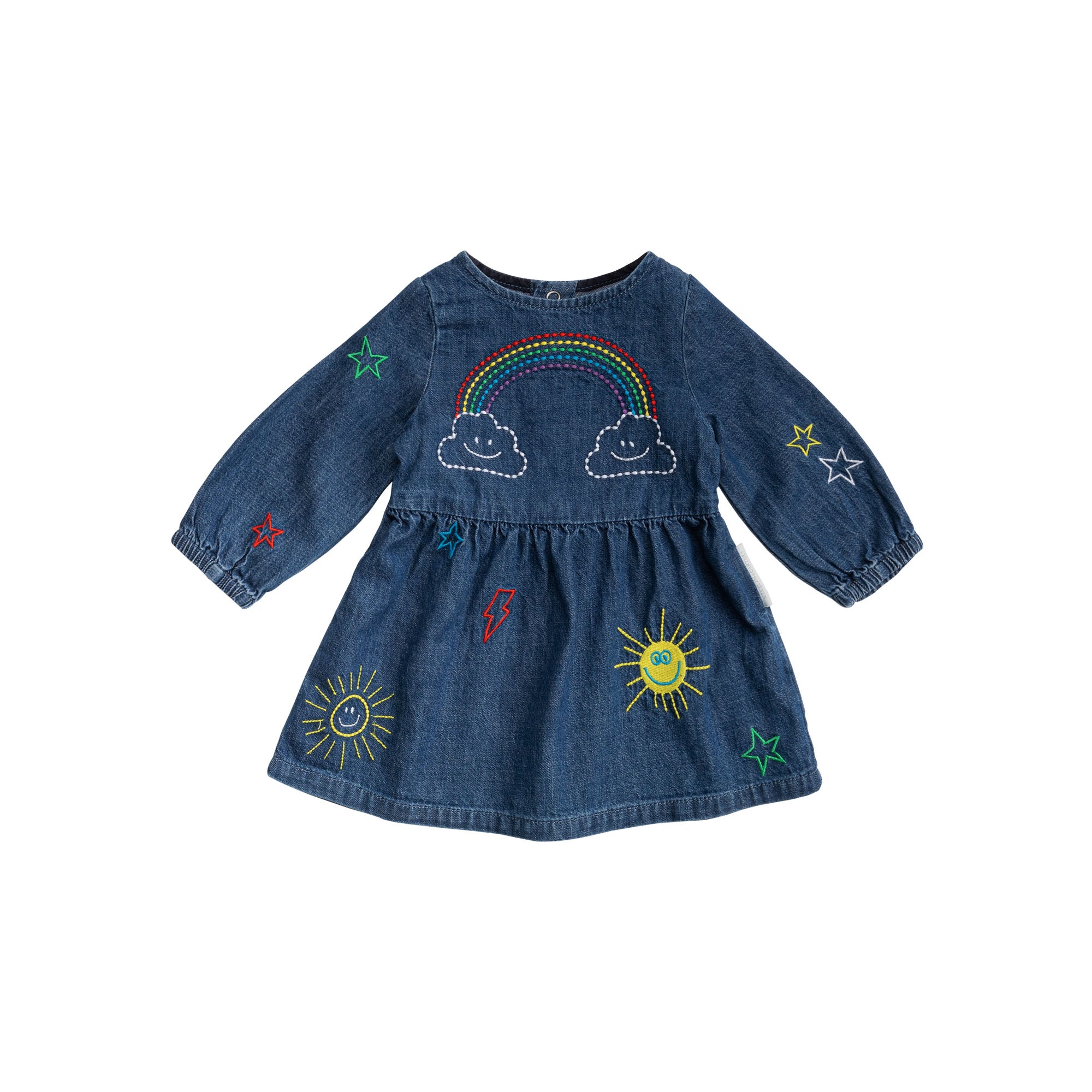 Baby Girls Denim Chambray Dress