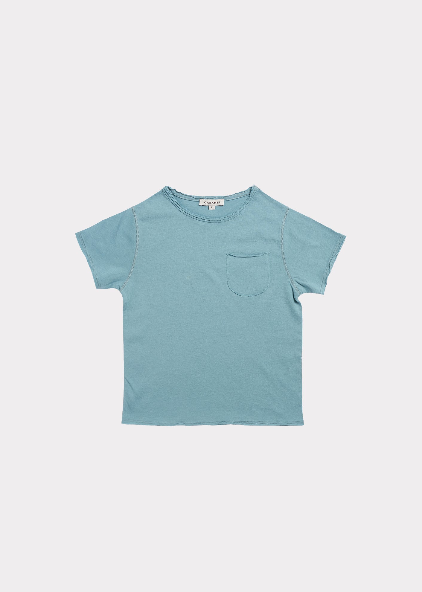 Boys & Girls Blue Cotton T-shirt