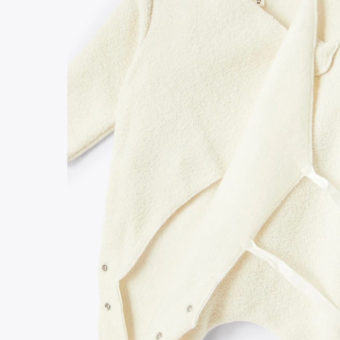 Baby Boys & Girls White Babysuit