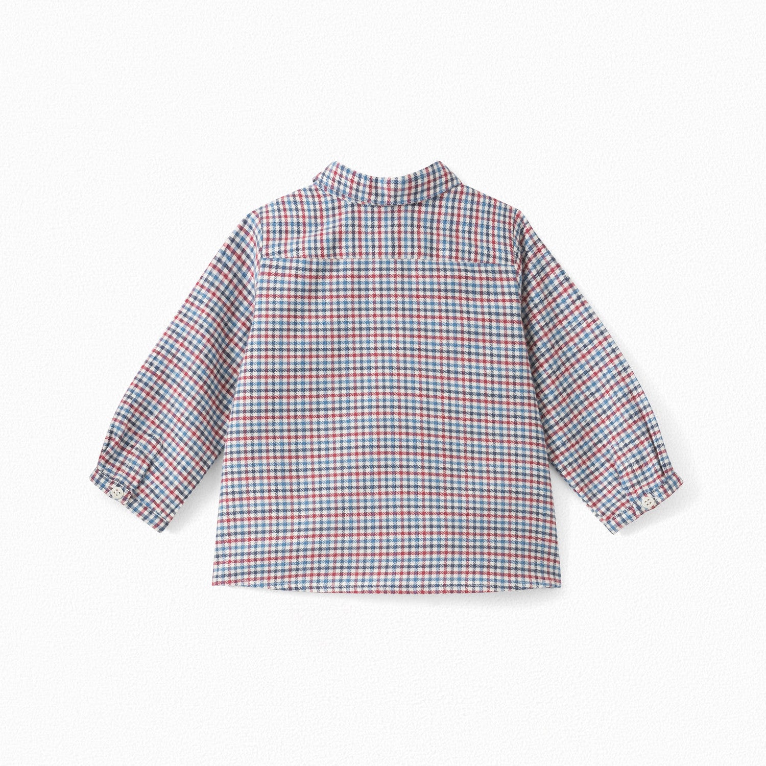 Baby Boys Blue Check Shirt