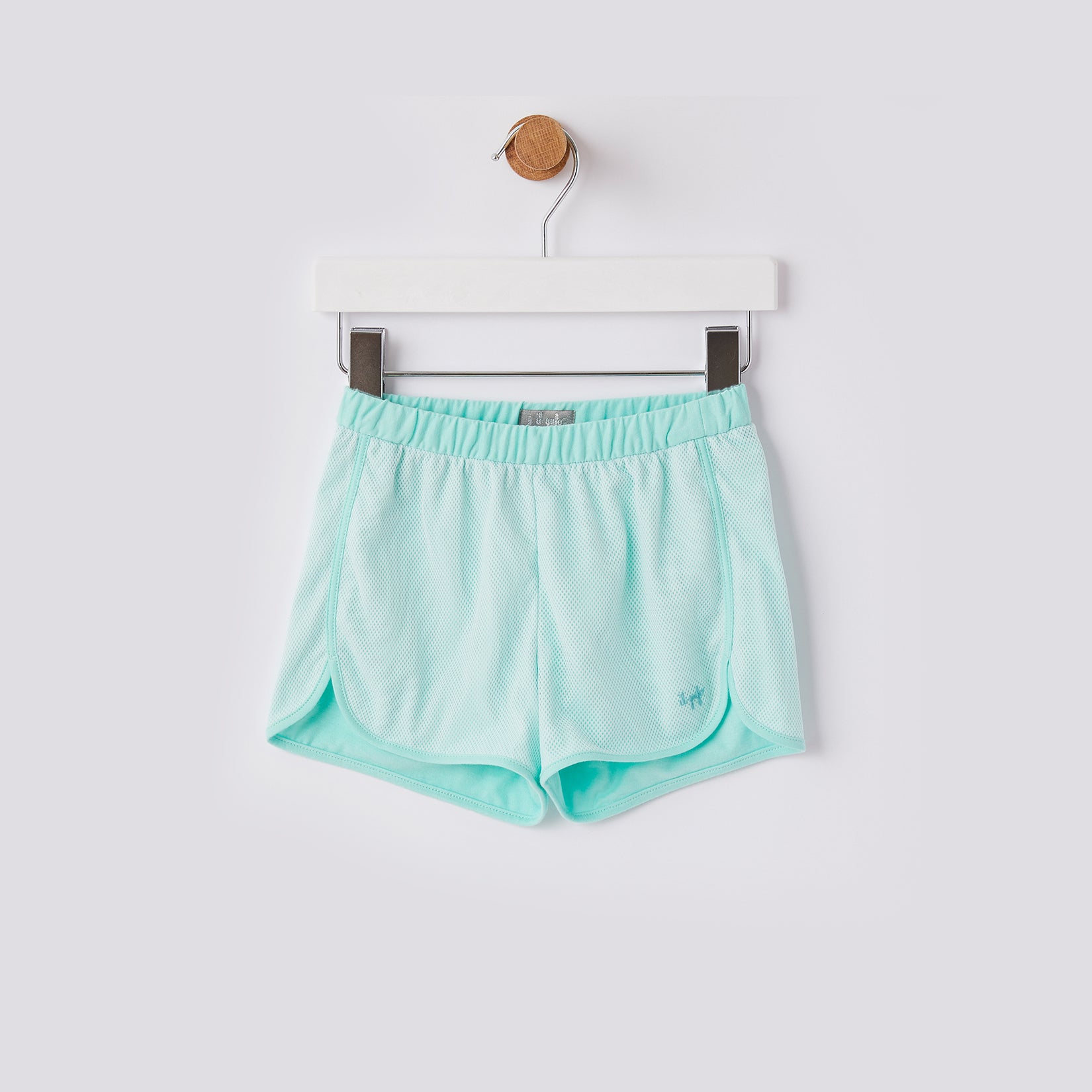Girls Aqua Green Shorts