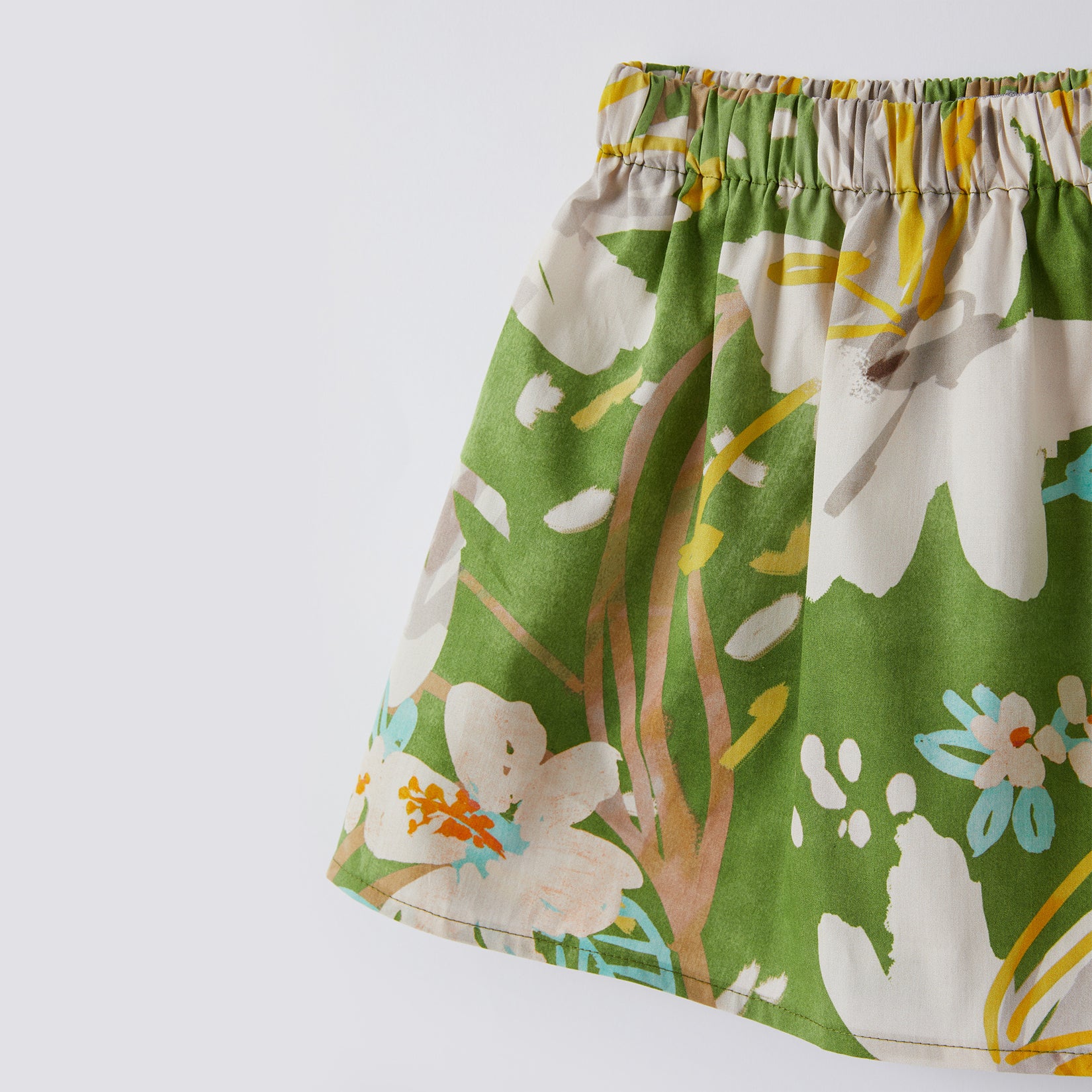 Girls Eucalyptus Green Skirt
